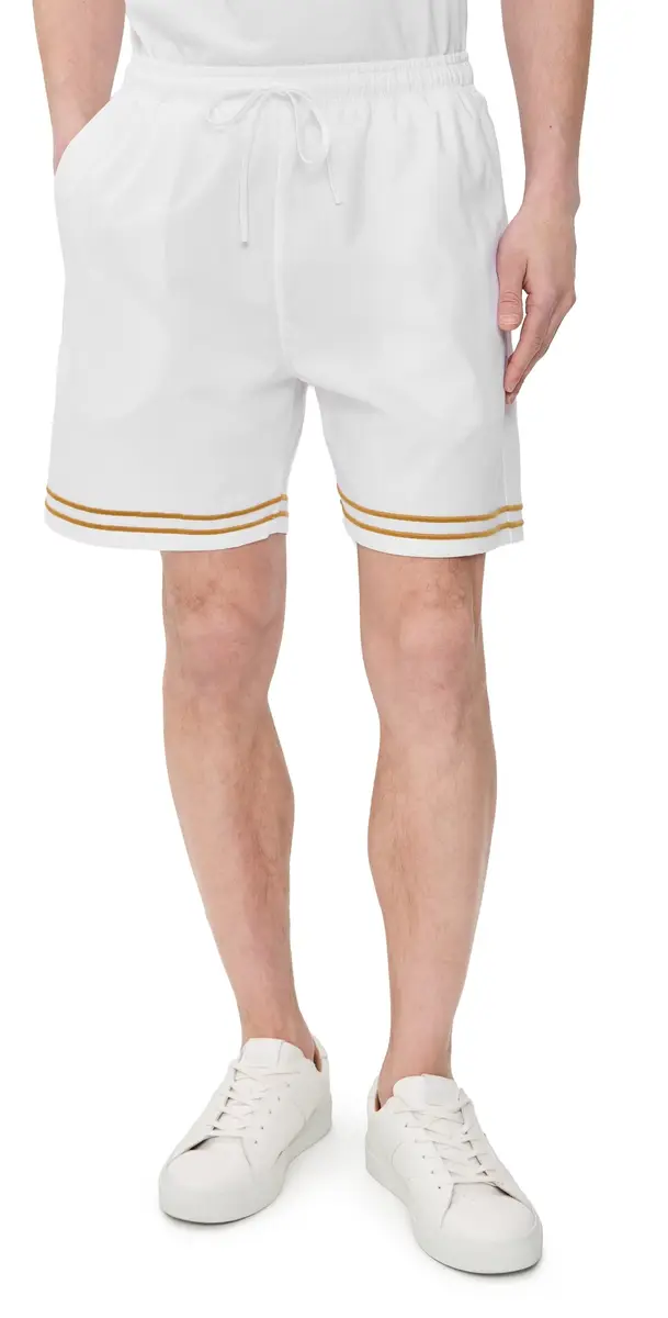 Fanm Mon Samet Embroidered Linen Shorts 6