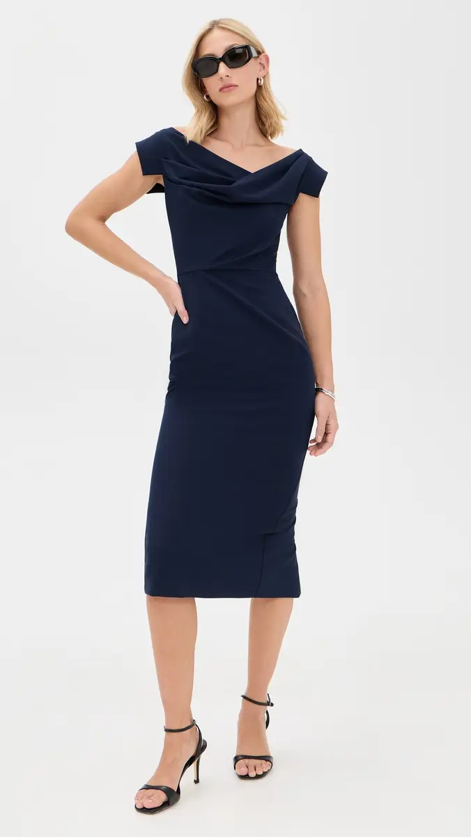 BLACK HALO Jacqueline Midi Dress | Thumbnail 5 BLACK HALO Jacqueline Midi Dress | Thumbnail 5