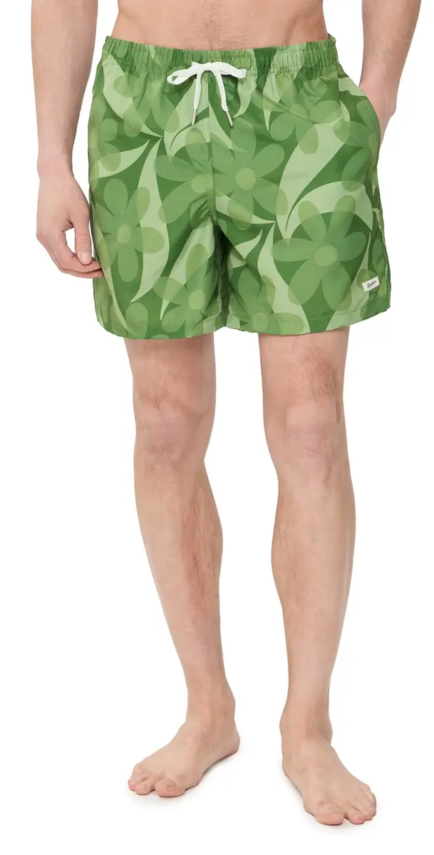 Bather Daisy Trip Classic wim Trunks 6 Fern | Image 1 Bather Daisy Trip Classic wim Trunks 6 Fern | Image 1