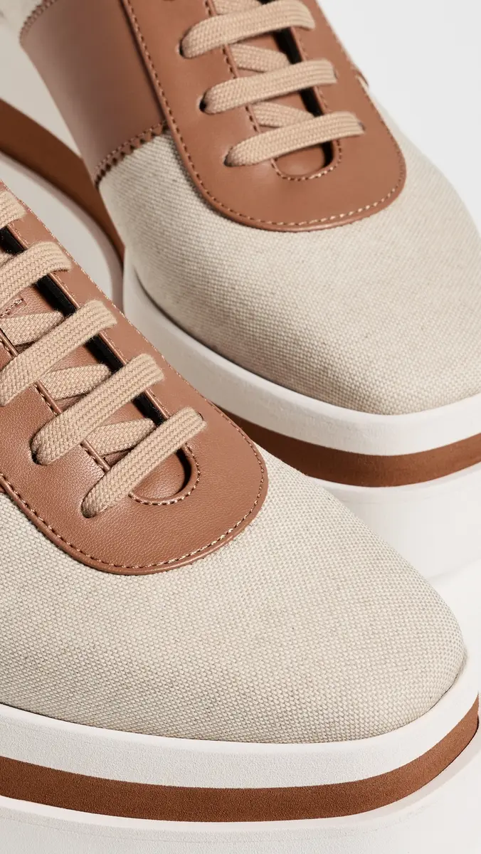 Stella McCartney Salt And Pepper Canvas Sneakelyse Ecru | Thumbnail 6 Stella McCartney Salt And Pepper Canvas Sneakelyse Ecru | Thumbnail 6