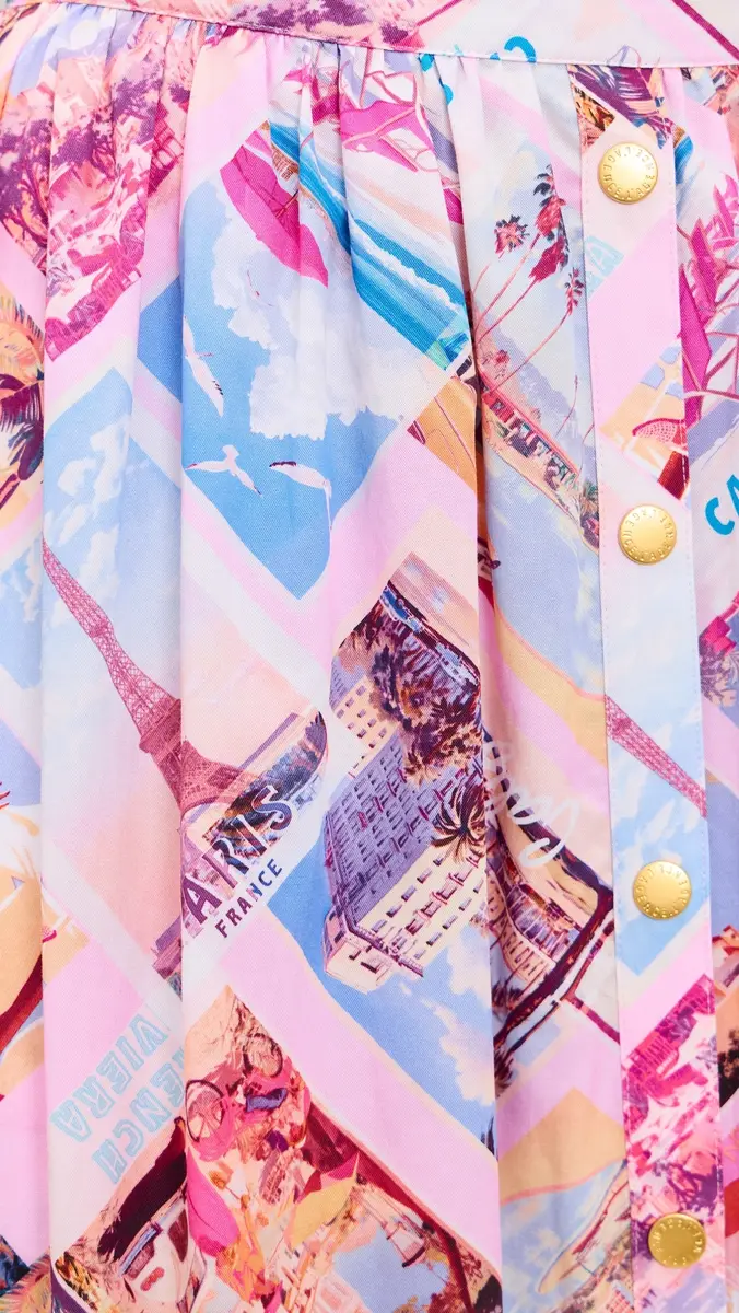 L'Agence Seina Midi Skirt | Thumbnail 6 L'Agence Seina Midi Skirt | Thumbnail 6