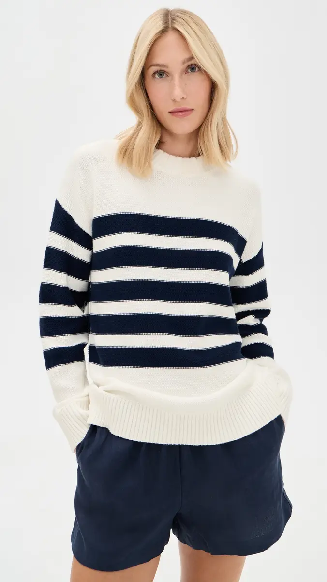 perfectwhitetee Ginger Oversized Crew Neck Sweater | Thumbnail 2 perfectwhitetee Ginger Oversized Crew Neck Sweater | Thumbnail 2