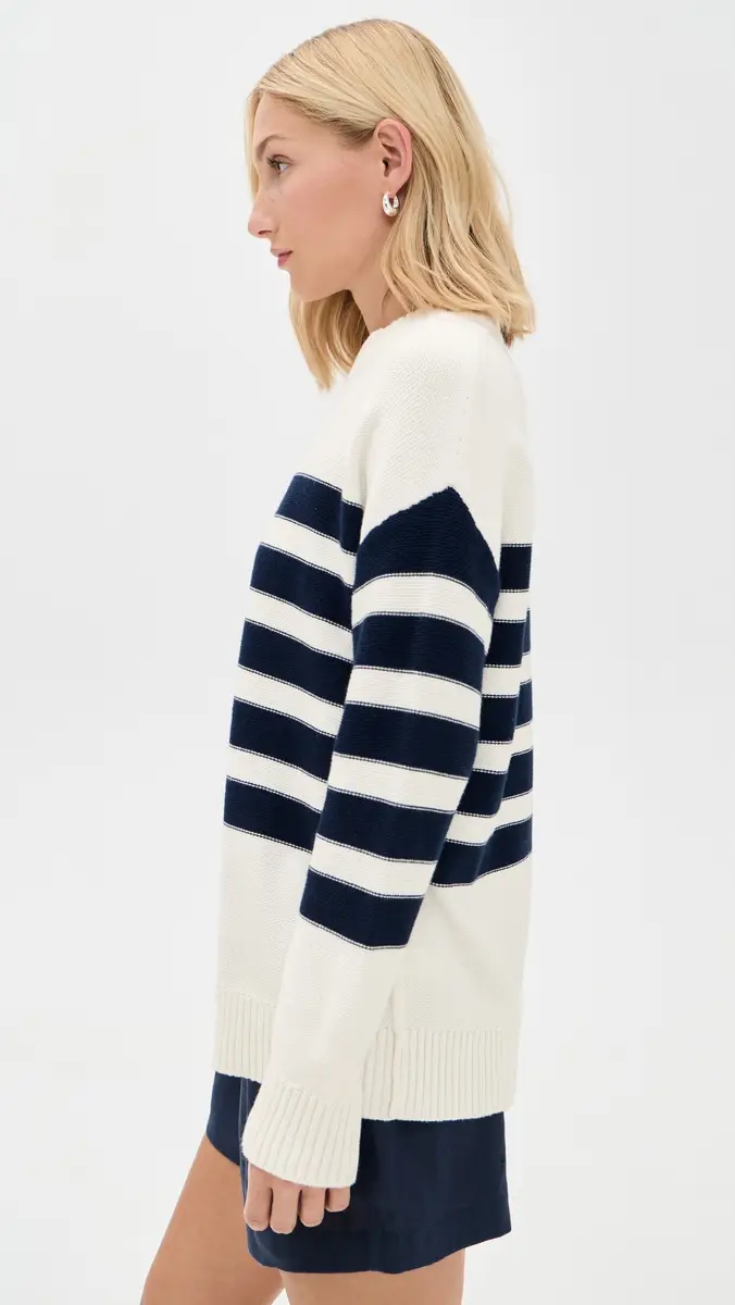 perfectwhitetee Ginger Oversized Crew Neck Sweater | Thumbnail 4 perfectwhitetee Ginger Oversized Crew Neck Sweater | Thumbnail 4