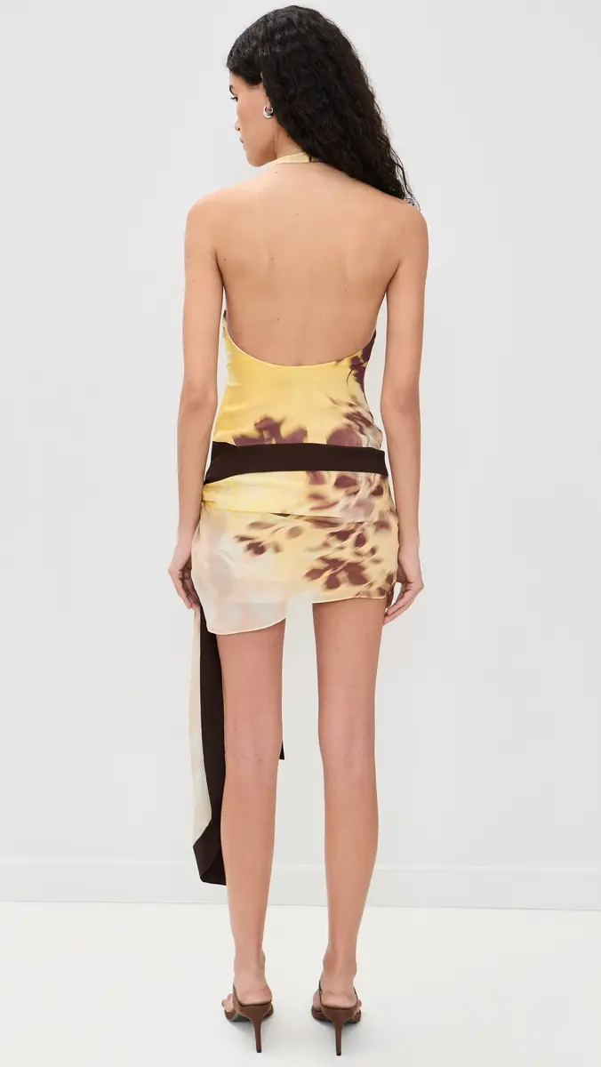 Bec & Bridge Blaise Halter Mini Dress | Thumbnail 3 Bec & Bridge Blaise Halter Mini Dress | Thumbnail 3