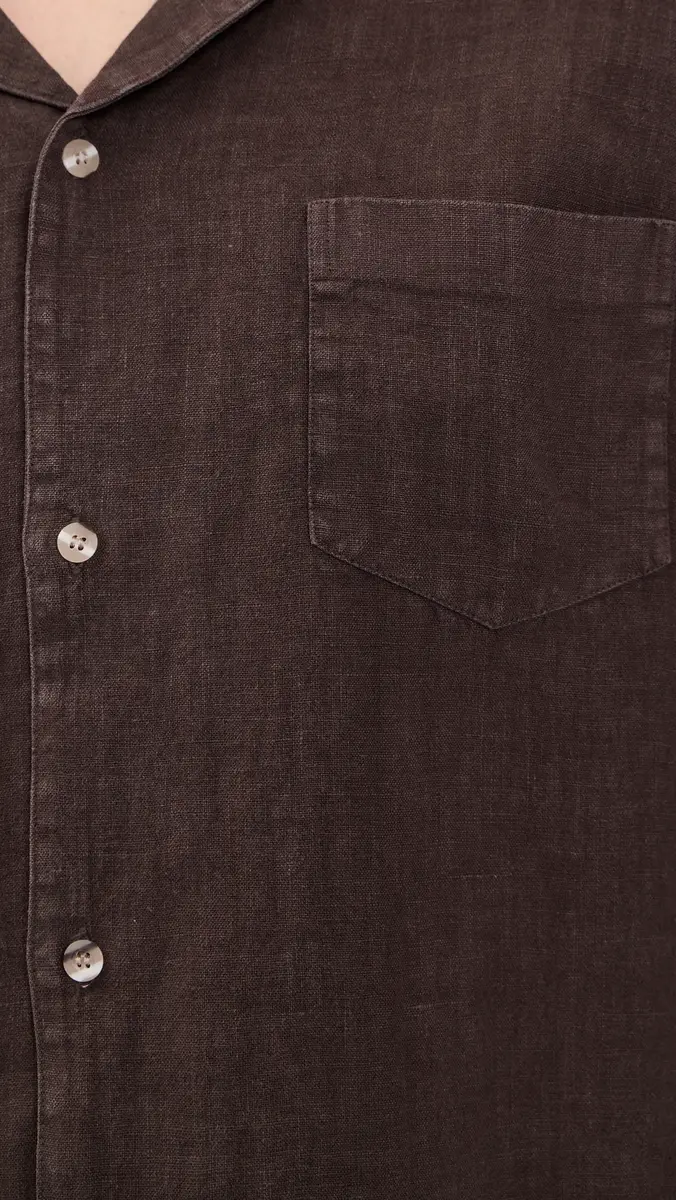 BATHER Short Sleeve Linen Camp Shirt | Thumbnail 6 BATHER Short Sleeve Linen Camp Shirt | Thumbnail 6