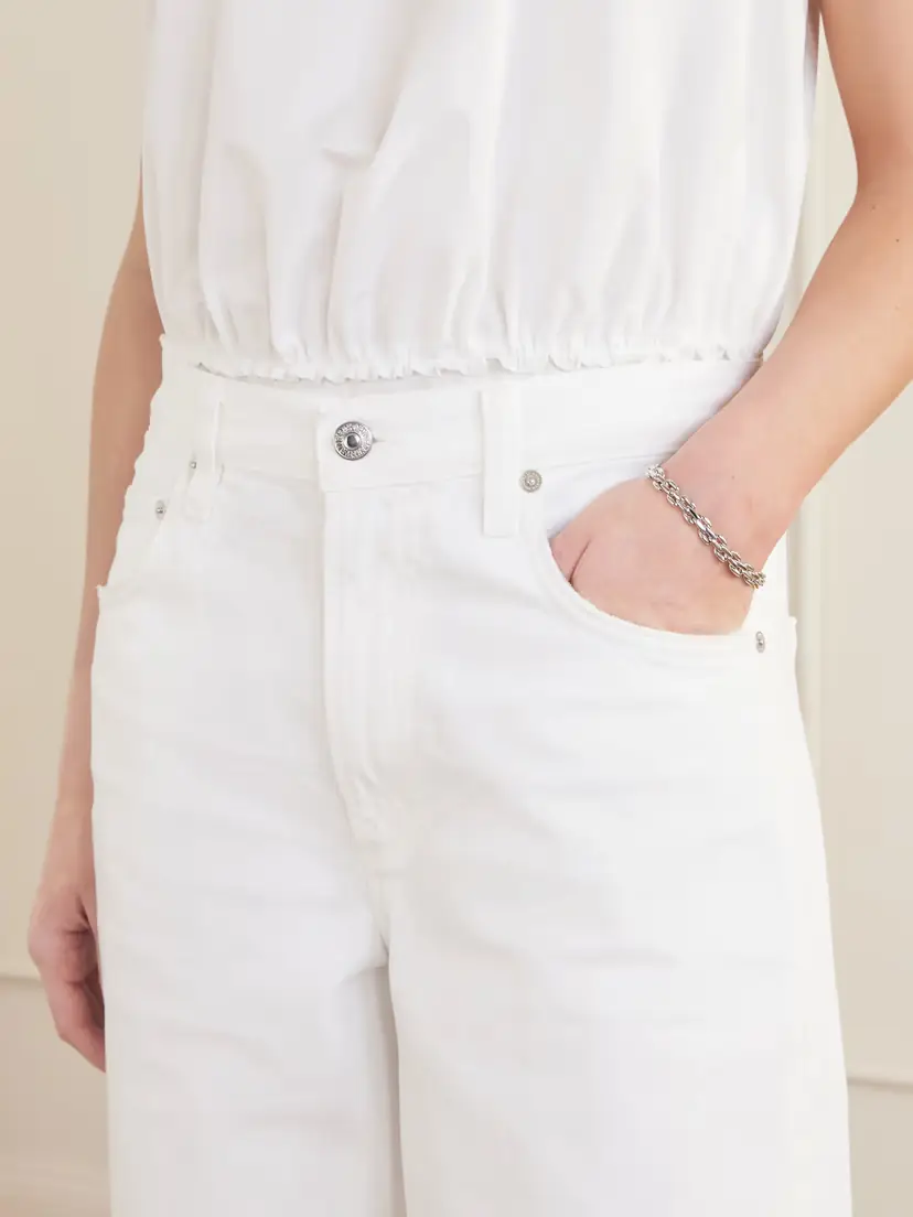 Citizens of Humanity Court Denim Straight-leg Shorts | Thumbnail 5