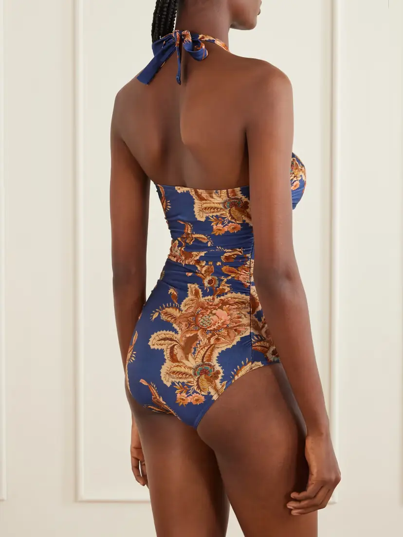 Zimmermann Aster Floral-print Swimsuit | Thumbnail 3