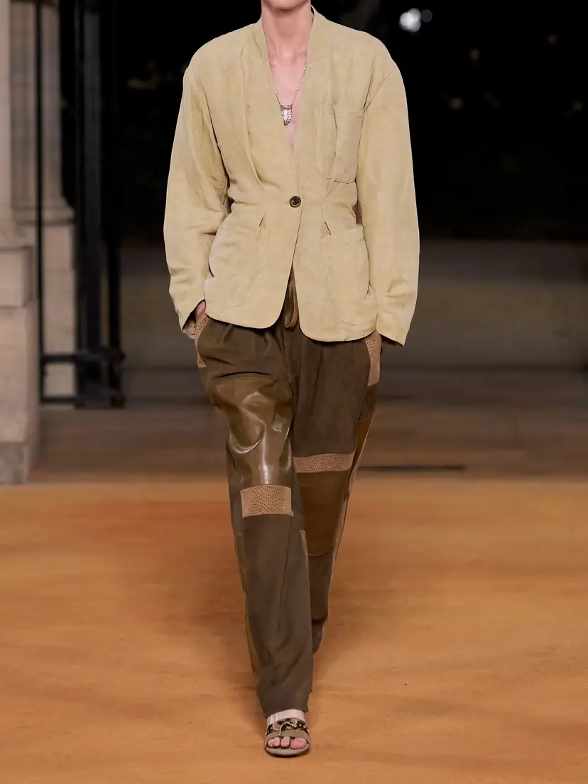 Isabel Marant Soraya Linen And Silk-blend Blazer | Thumbnail 6