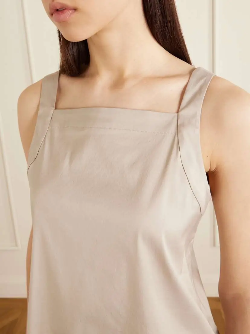 Max Mara Vortice Cotton-blend Top | Thumbnail 5 Max Mara Vortice Cotton-blend Top | Thumbnail 5