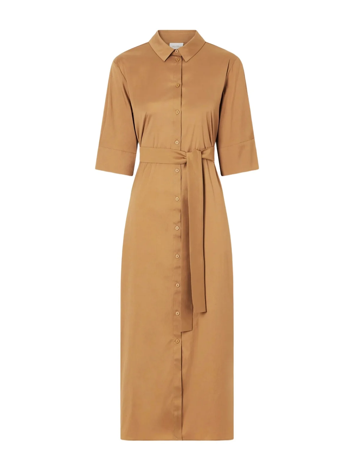 Cotton-blend Poplin Midi Dress Cotton-blend Poplin Midi Dress