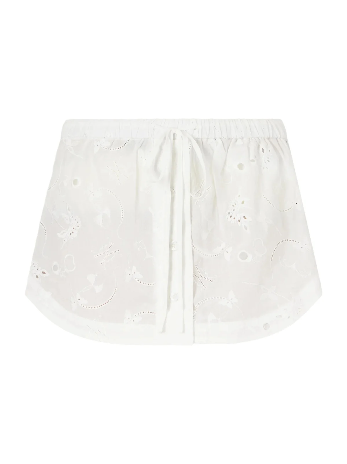 Simone Broderie Anglaise Cotton Mini Skirt Simone Broderie Anglaise Cotton Mini Skirt