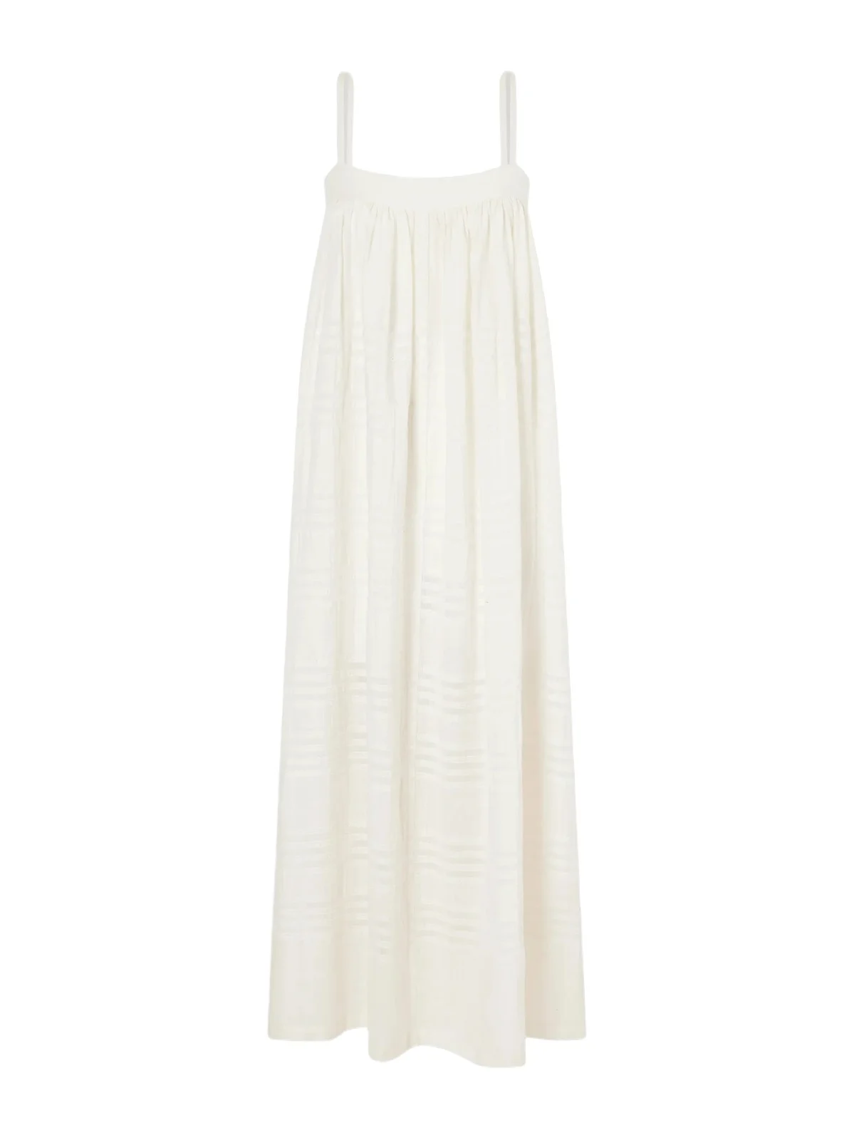 Lemlem Eda Striped Cotton-gauze Midi Dress