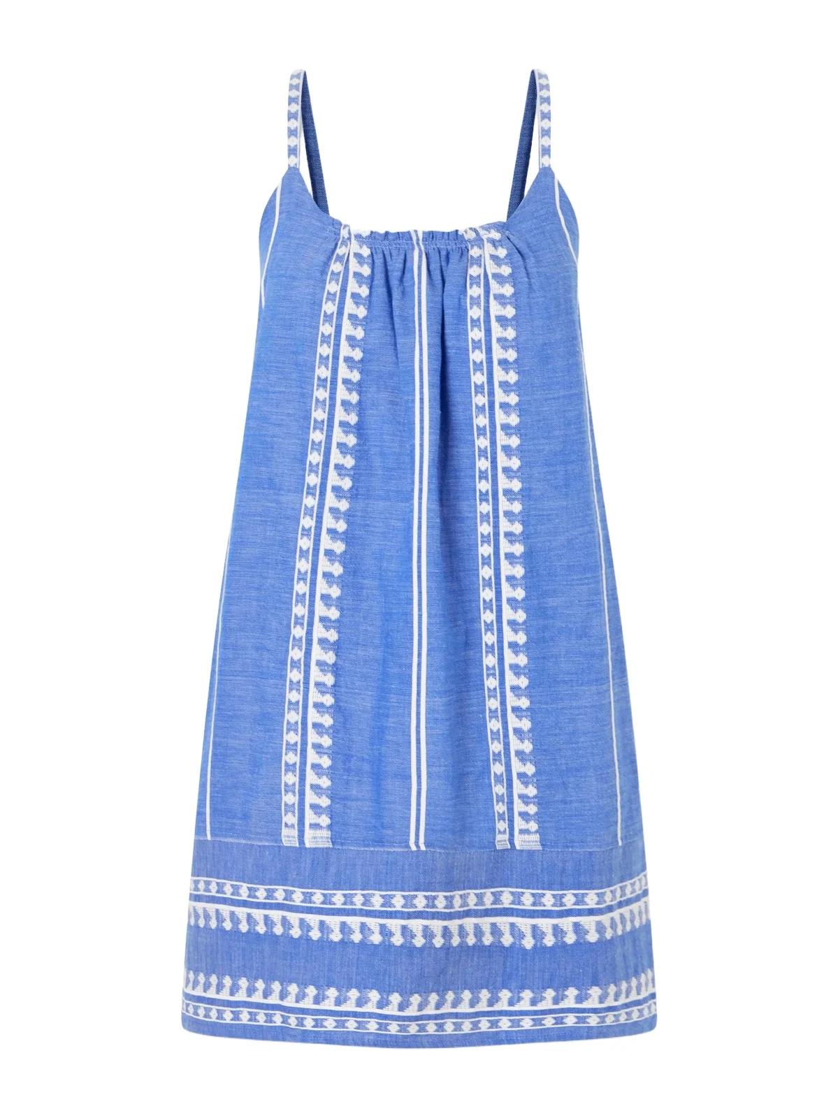 Lemlem Zine Cotton-gauze Mini Dress