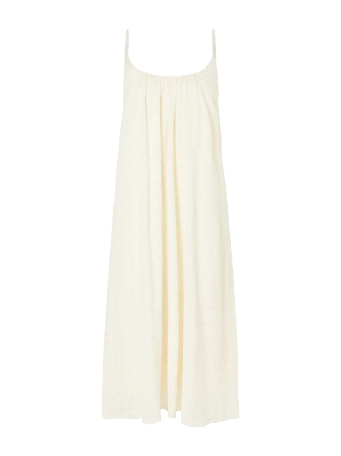 Confidentielle Draped Silk And Cotton-blend Coverup - Neutrals