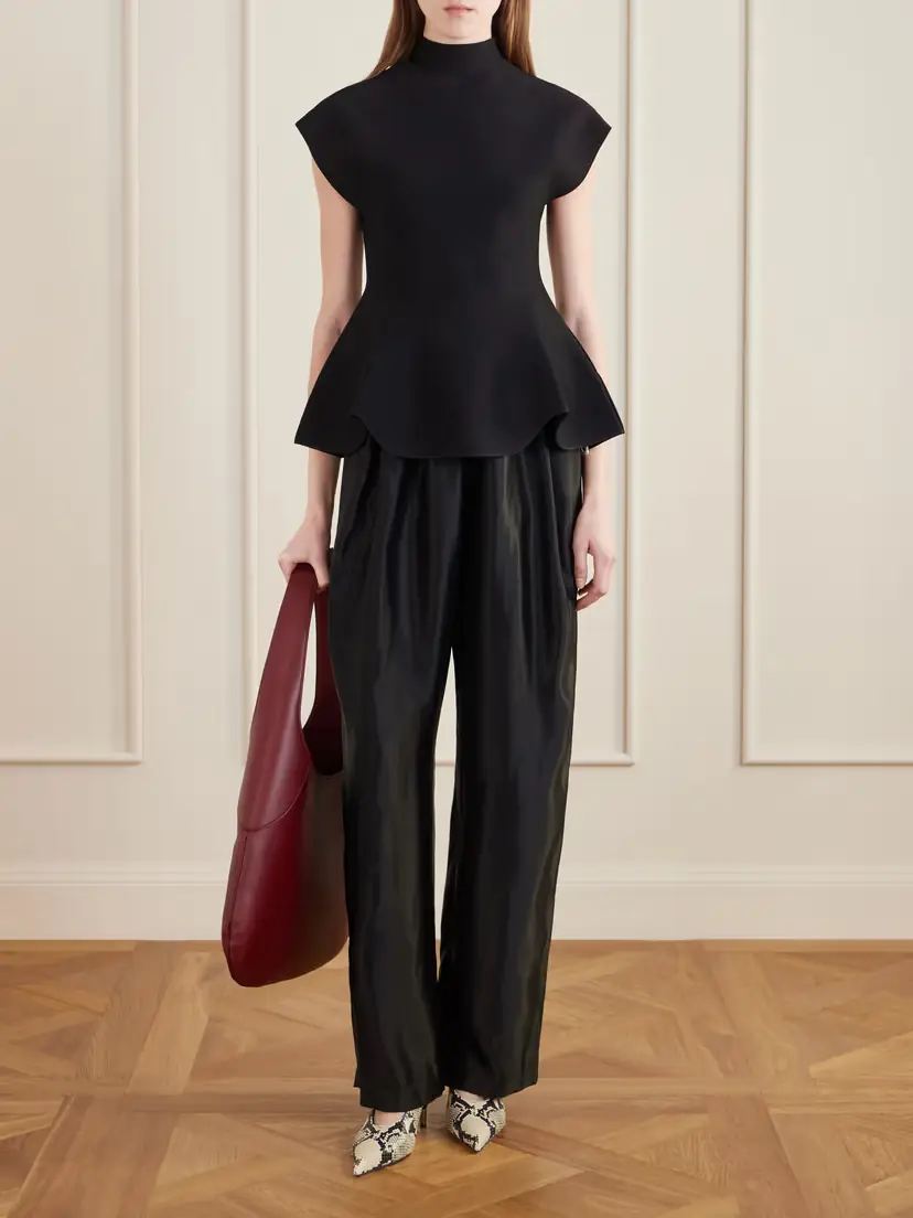 Khaite Joan Large Leather Tote | Thumbnail 2 Khaite Joan Large Leather Tote | Thumbnail 2