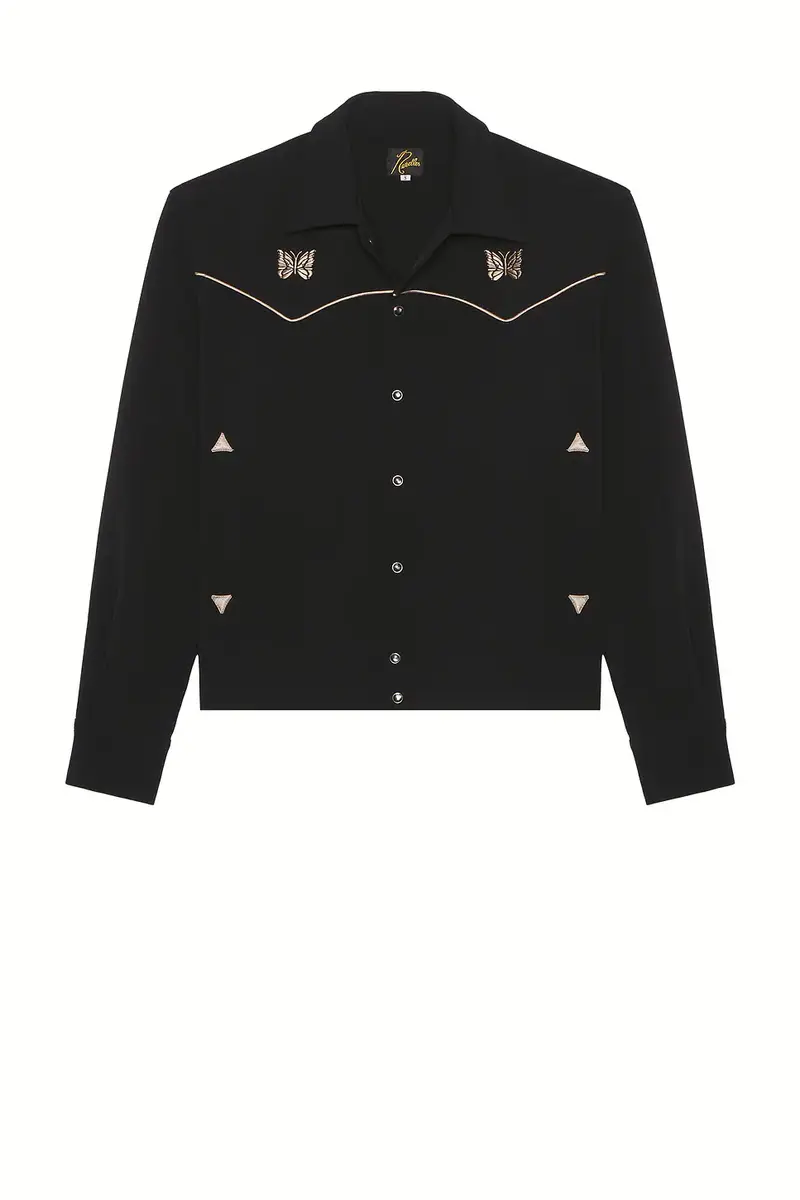 Needles Piping Cowboy Jacket Poly Double Cloth | Thumbnail 4 Needles Piping Cowboy Jacket Poly Double Cloth | Thumbnail 4