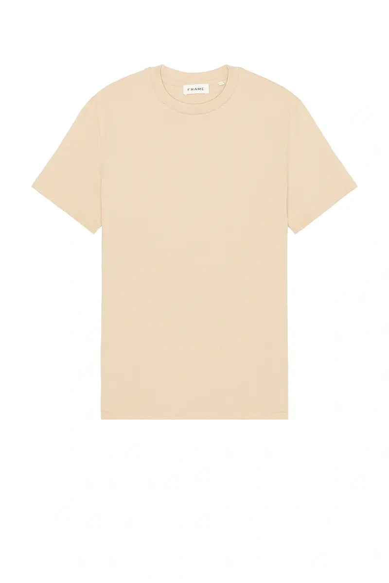 Frame Short Sleeve Light Cotton Tee | Thumbnail 4