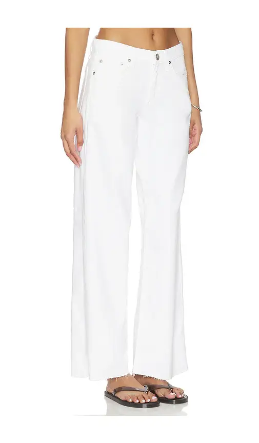 rag & bone Featherweight Cam Low-Rise Full Straight Jeans | Thumbnail 2 rag & bone Featherweight Cam Low-Rise Full Straight Jeans | Thumbnail 2