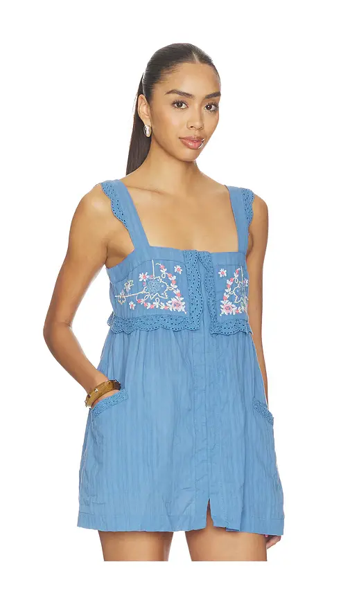 Free People Farrah Embroidered Tunic | Thumbnail 2 Free People Farrah Embroidered Tunic | Thumbnail 2