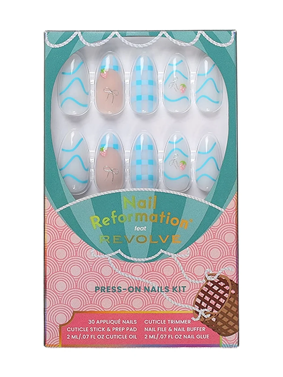 Nail Reformation x REVOLVE Picnic Day Press On Nails