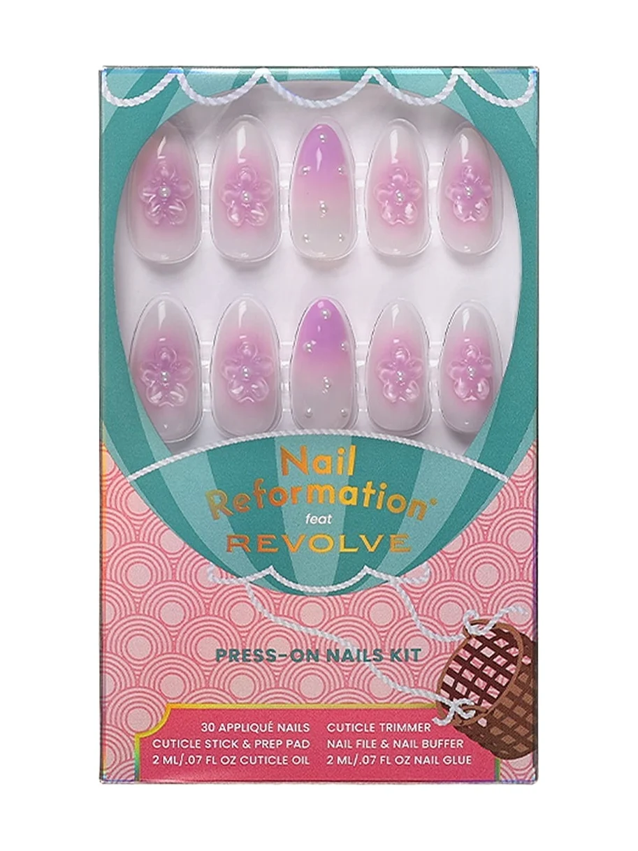 Nail Reformation x REVOLVE Dewy Lilac Press On Nails