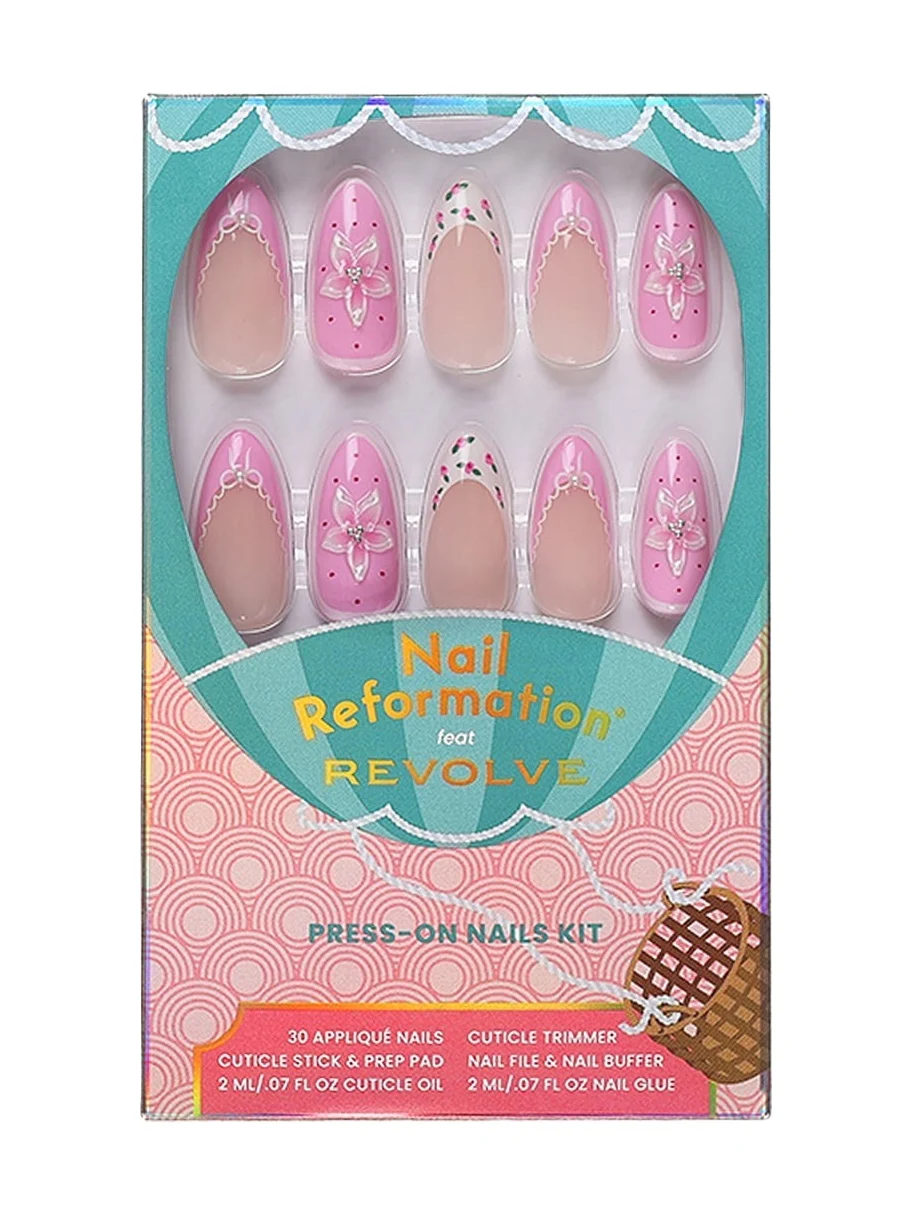 Nail Reformation x REVOLVE Pink Cushion Press On Nails