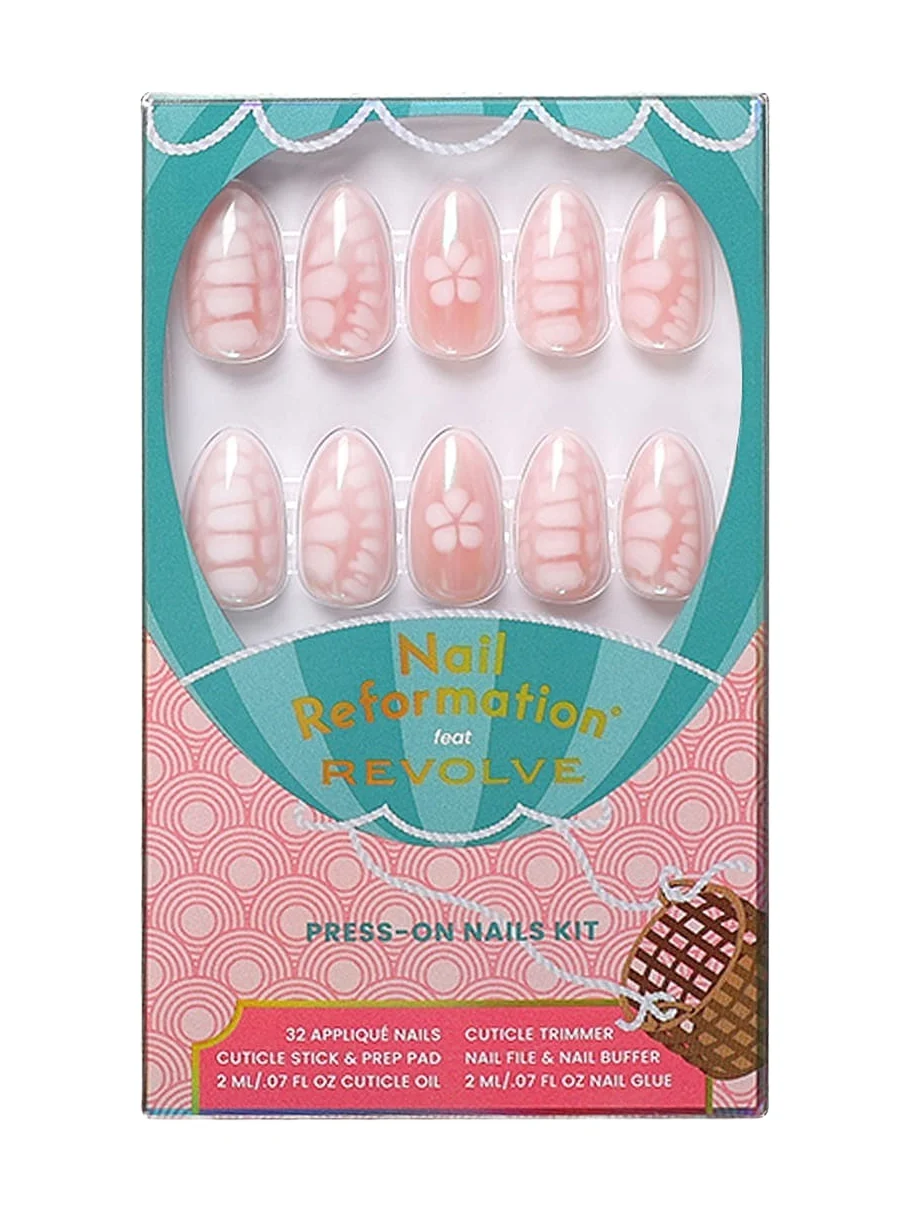 Nail Reformation x REVOLVE Petal Trail Press On Nails