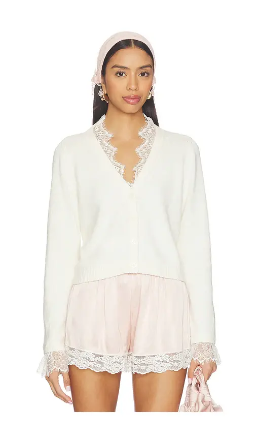 Cinq a Sept Lace Nikko Cardigan | Image 1 Cinq a Sept Lace Nikko Cardigan | Image 1