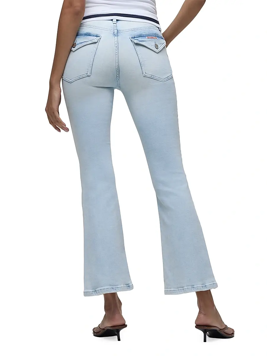 Hudson Jeans Women's Barbara Crop Bootcut Jeans | Thumbnail 6 Hudson Jeans Women's Barbara Crop Bootcut Jeans | Thumbnail 6
