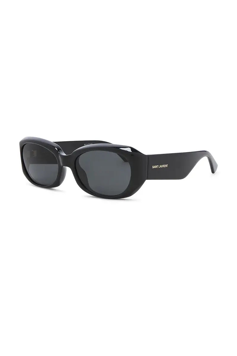Saint Laurent Bold Injected Rectangular Sunglasses | Thumbnail 2 Saint Laurent Bold Injected Rectangular Sunglasses | Thumbnail 2