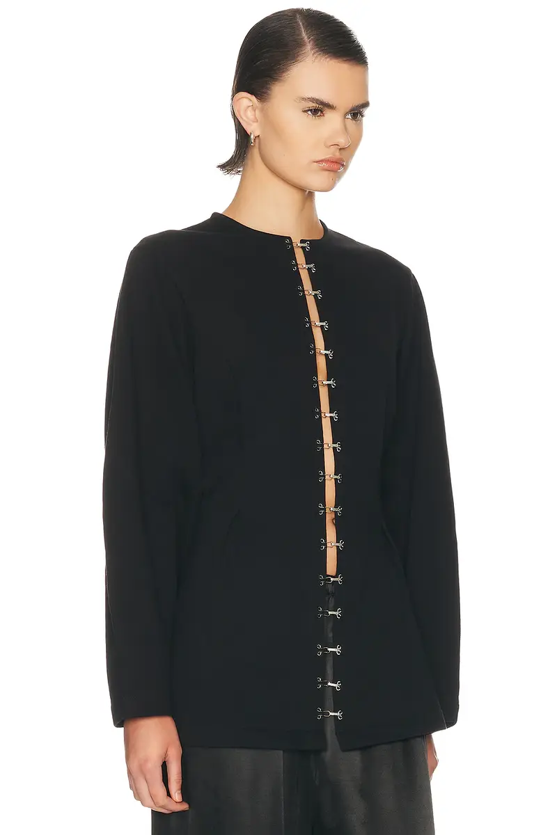 CHAN LUU Pinch Waist Cardigan | Thumbnail 2