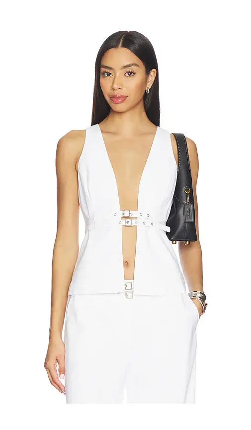 SEVEN WONDERS Zaylee Buckle Vest | Image 1 SEVEN WONDERS Zaylee Buckle Vest | Image 1