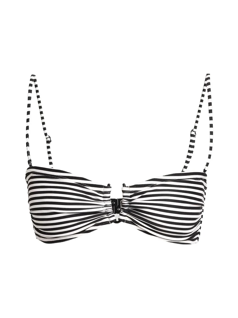 Women's Striped Bandeau Bikini Top Women's Striped Bandeau Bikini Top