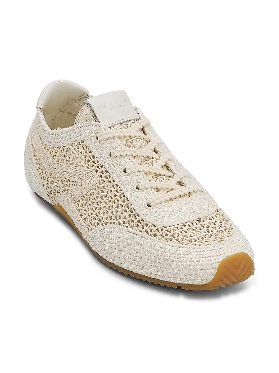 rag & bone Women's Retro Runner Ultra Slim Sneakers | Thumbnail 2 rag & bone Women's Retro Runner Ultra Slim Sneakers | Thumbnail 2