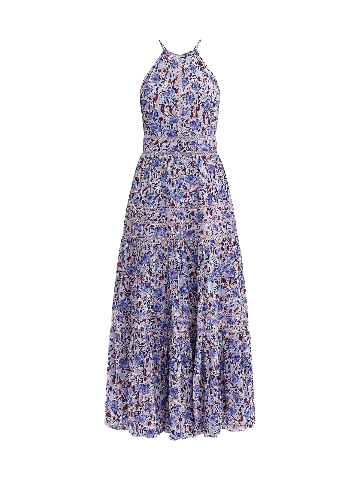 Women's Daphne Floral Cotton-Blend A-Line Maxi Dress Women's Daphne Floral Cotton-Blend A-Line Maxi Dress