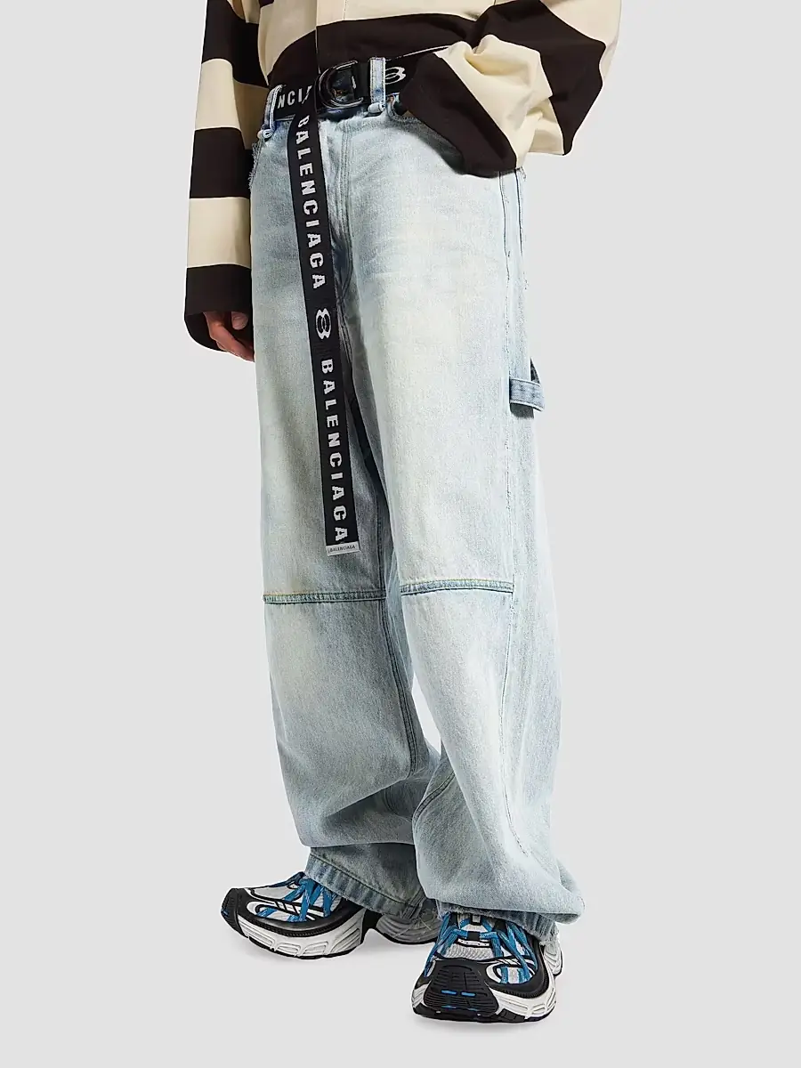 Balenciaga Men's Belted Jeans | Thumbnail 3 Balenciaga Men's Belted Jeans | Thumbnail 3