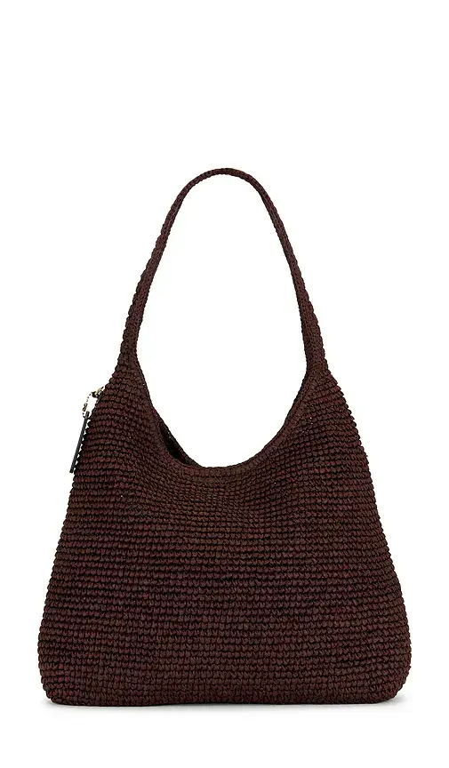 Coach Refined Weave Straw Brooklyn 34 Shoulder Bag | Thumbnail 2 Coach Refined Weave Straw Brooklyn 34 Shoulder Bag | Thumbnail 2