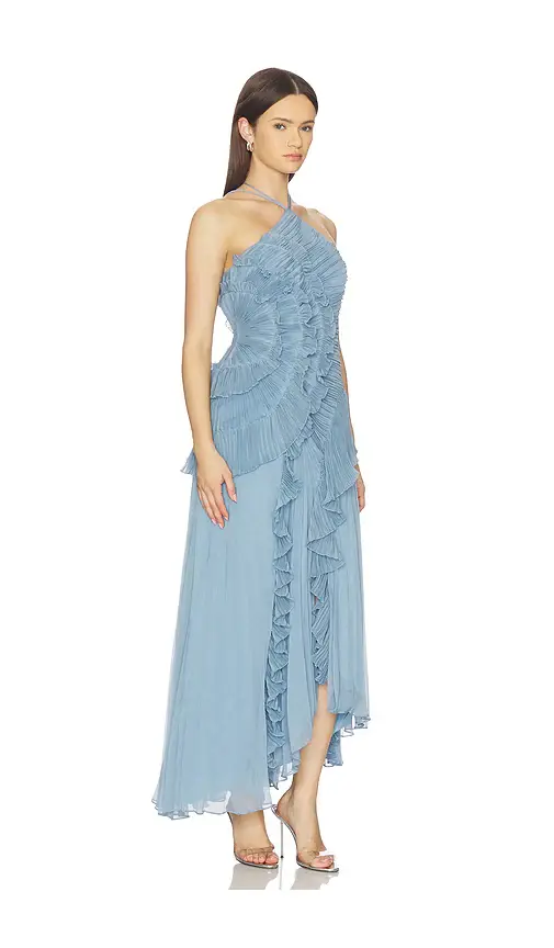 Amur Lorelie Halter Gown | Thumbnail 2 Amur Lorelie Halter Gown | Thumbnail 2