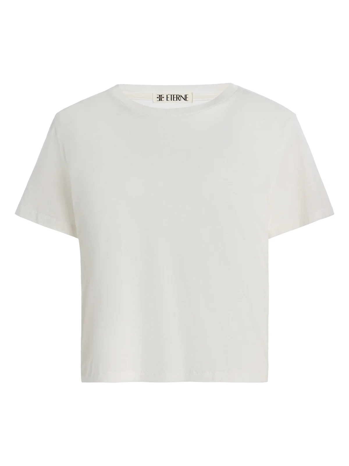 ÉTERNE Boxy Cotton-Modal T-Shirt