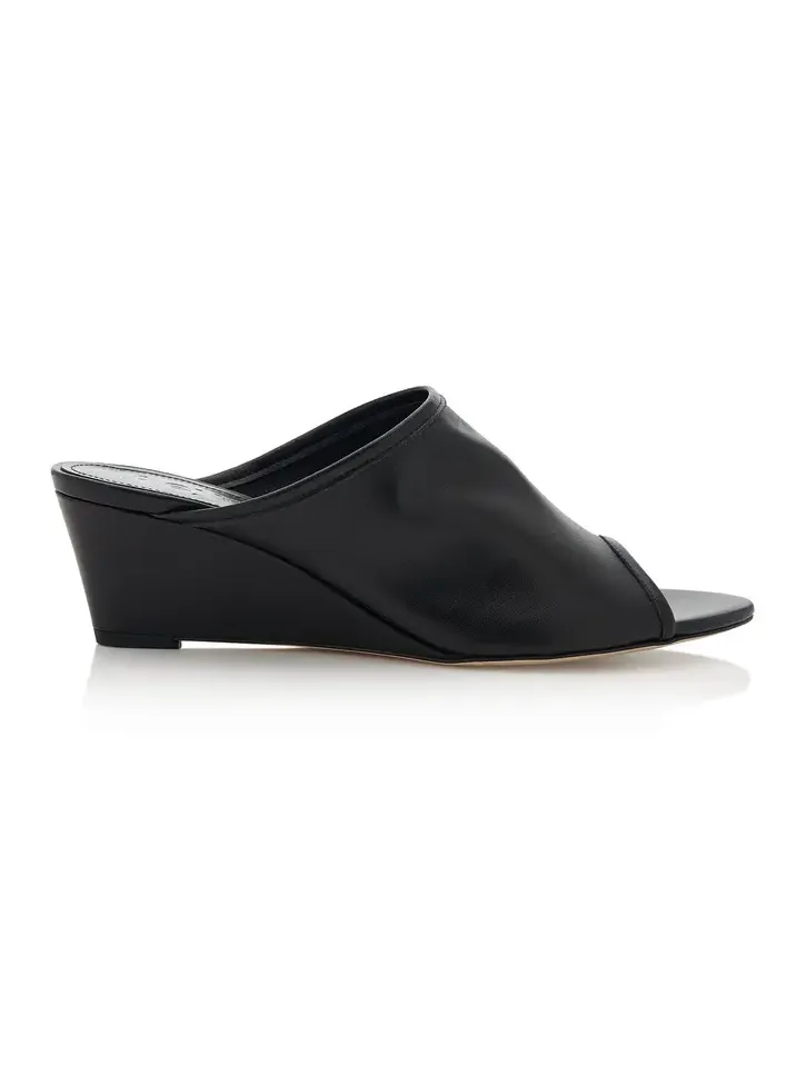 aeyde Suzanne Leather Mules