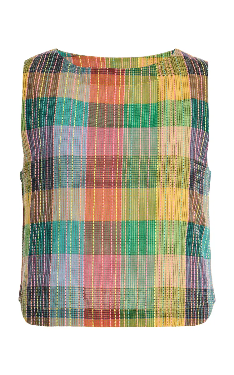 Boteh Echo Cotton Shell Top | Image 1 Boteh Echo Cotton Shell Top | Image 1