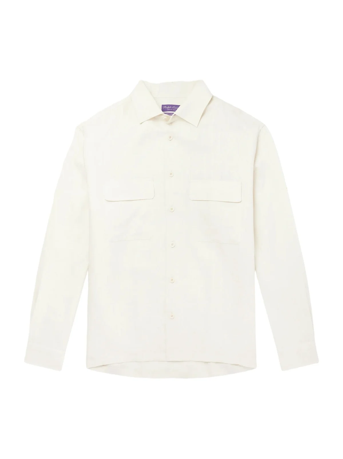 Checked Linen Shirt - Men Checked Linen Shirt - Men