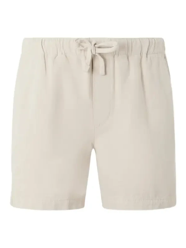 Straight-Leg Cotton-Canvas Drawstring Shorts - Men Straight-Leg Cotton-Canvas Drawstring Shorts - Men