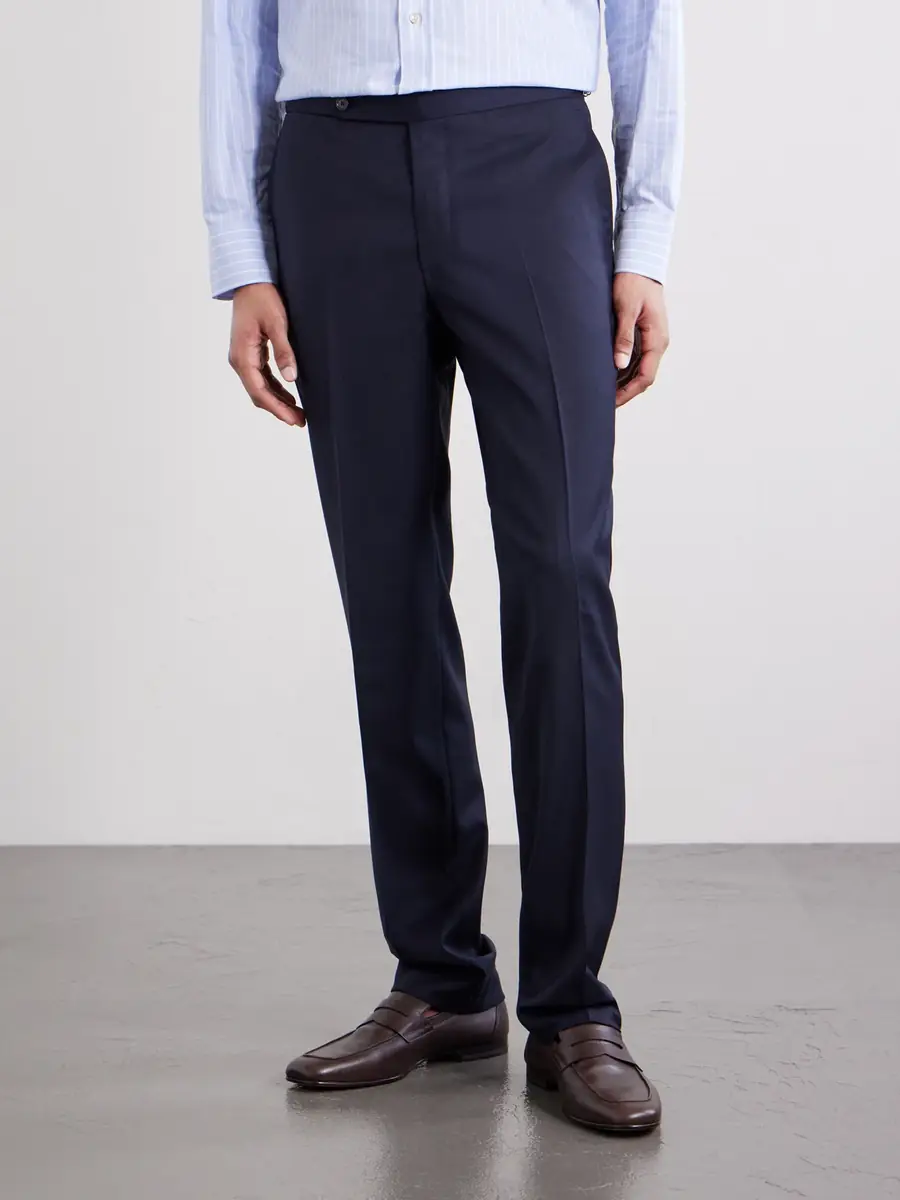 De Petrillo Straight-Leg Wool-Blend Suit Trousers - Men | Thumbnail 3 De Petrillo Straight-Leg Wool-Blend Suit Trousers - Men | Thumbnail 3