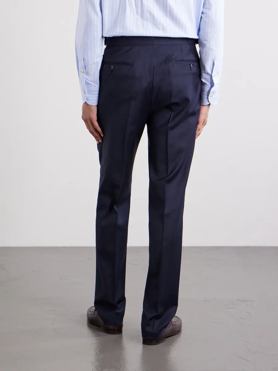 De Petrillo Straight-Leg Wool-Blend Suit Trousers - Men | Thumbnail 4 De Petrillo Straight-Leg Wool-Blend Suit Trousers - Men | Thumbnail 4