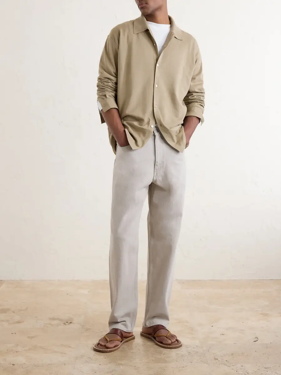 Auralee Knitted Silk Shirt - Men | Thumbnail 2