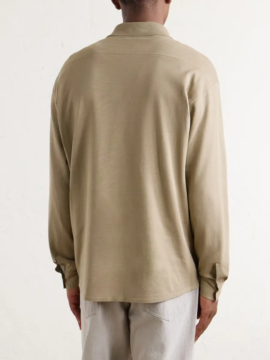 Auralee Knitted Silk Shirt - Men | Thumbnail 4