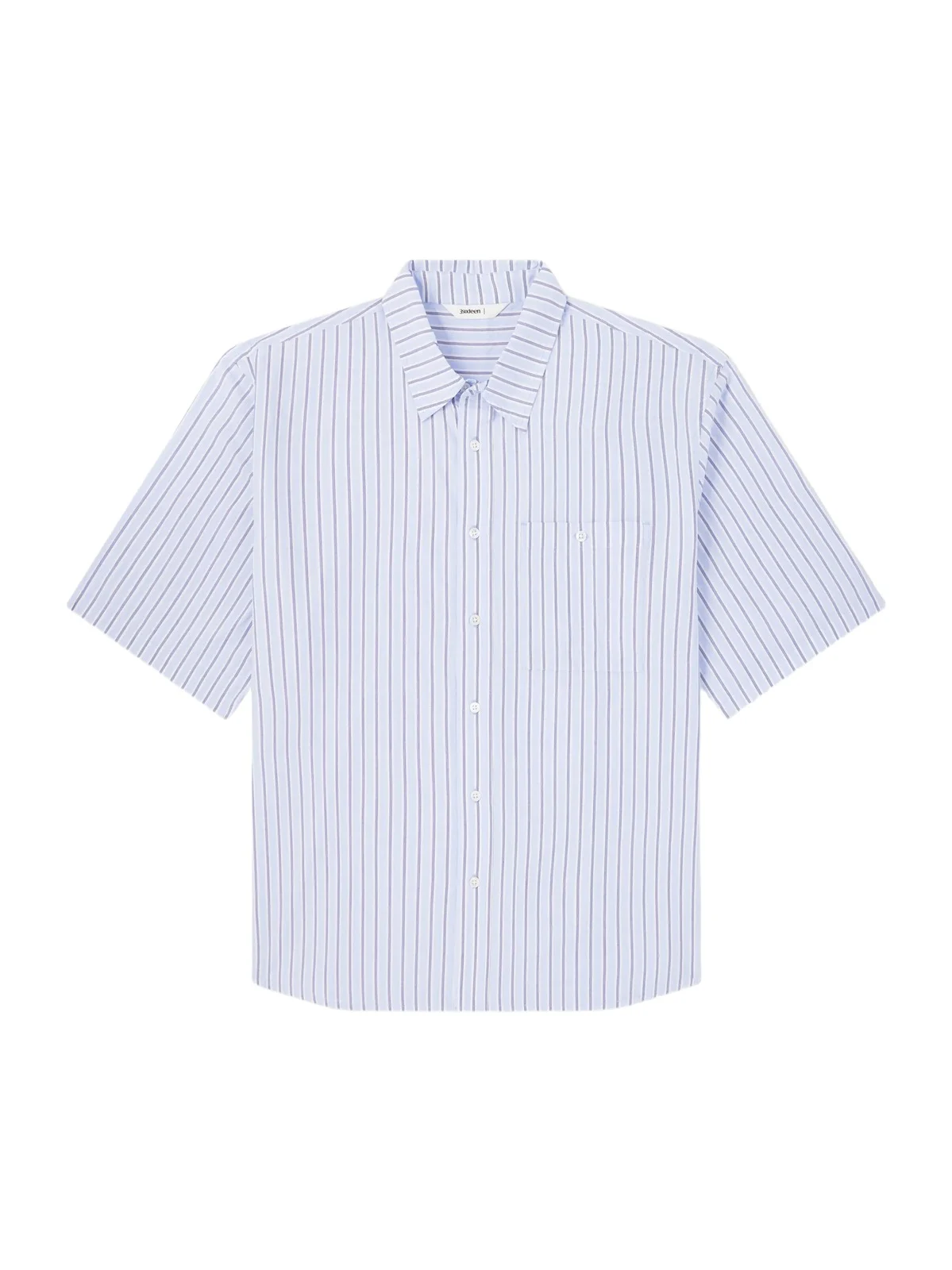 Striped Cotton-Poplin Shirt - Men Striped Cotton-Poplin Shirt - Men