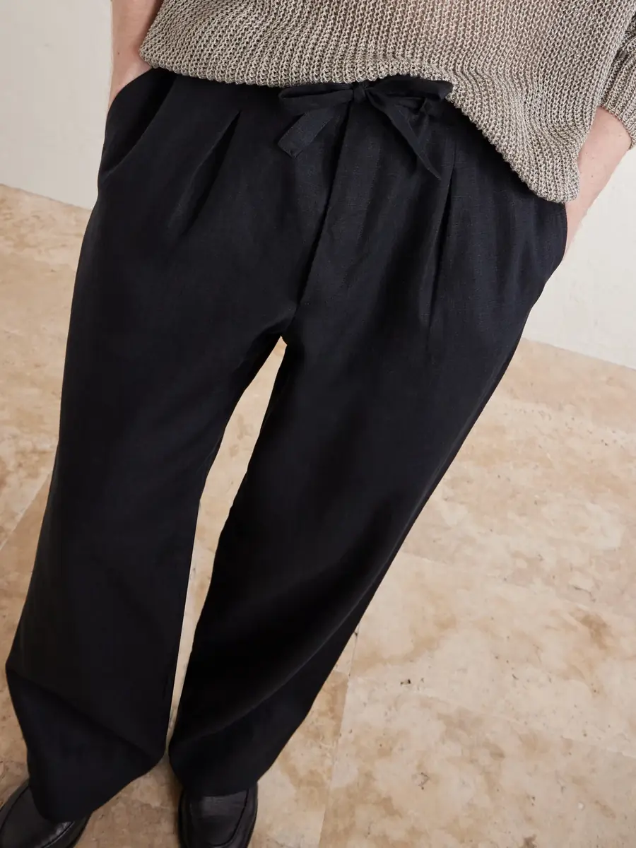 Stòffa Straight-Leg Linen-Twill Drawstring Trousers - Men | Thumbnail 5 Stòffa Straight-Leg Linen-Twill Drawstring Trousers - Men | Thumbnail 5