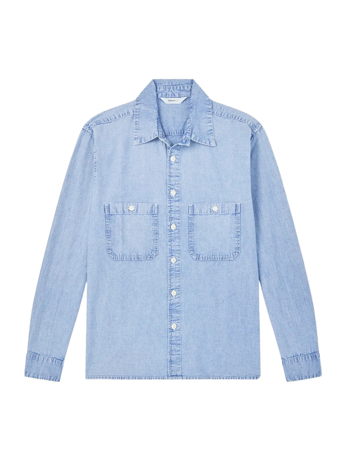 Cotton-Chambray Shirt - Men Cotton-Chambray Shirt - Men